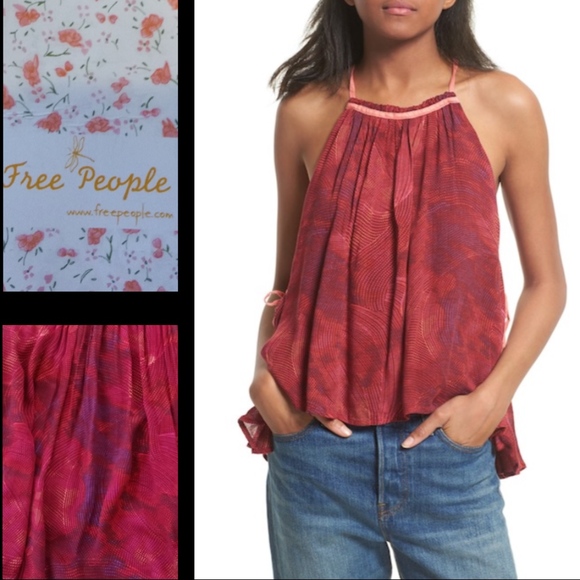 Free People Tops - FLASH SALE! Free People Season In The Sun Lace Up
